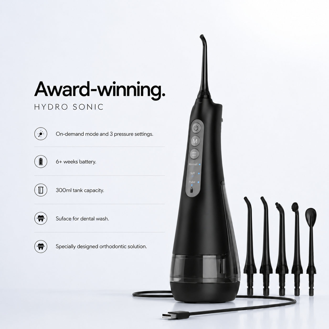 Hydro Sonic Water Flosser