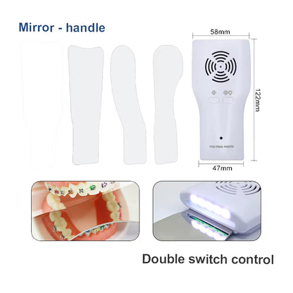 Professional Anti-Fog LED Dental Inspection Mirror