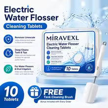Water Flosser Descaling & Cleaning Tablets