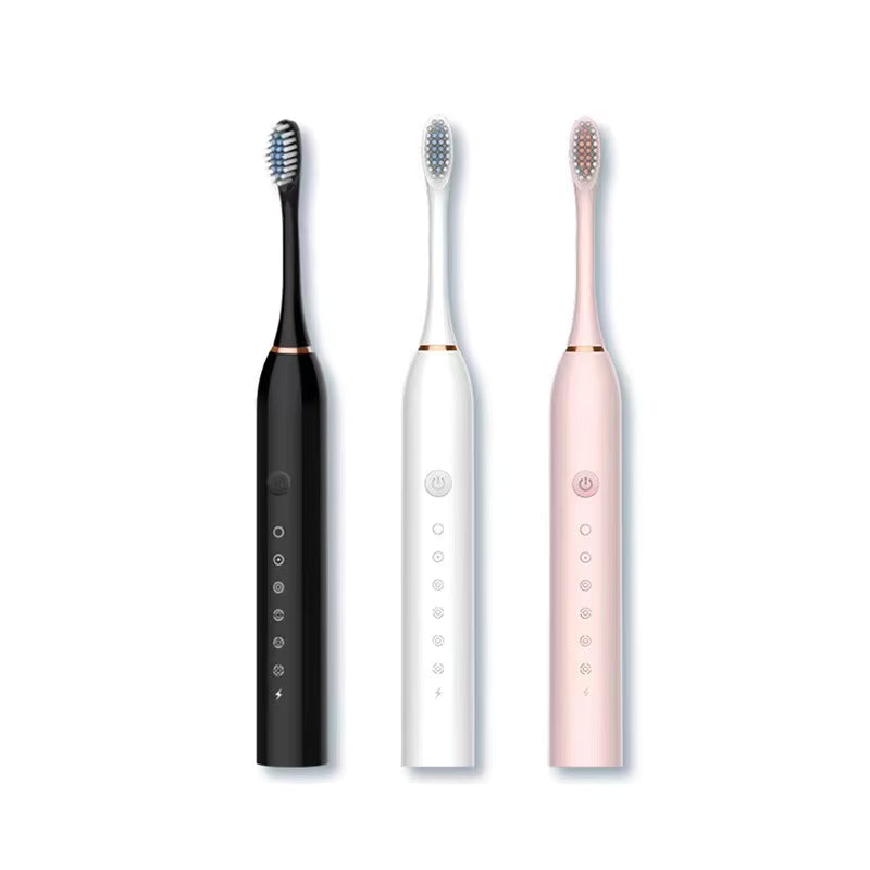 Smart Sonic Electric Toothbrush with Replacement Brush Heads