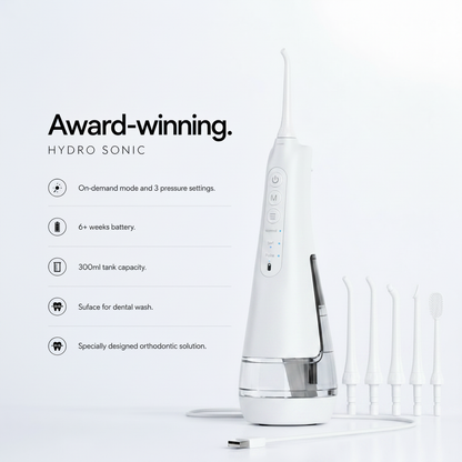 White Water Flosser - All White Nozzles